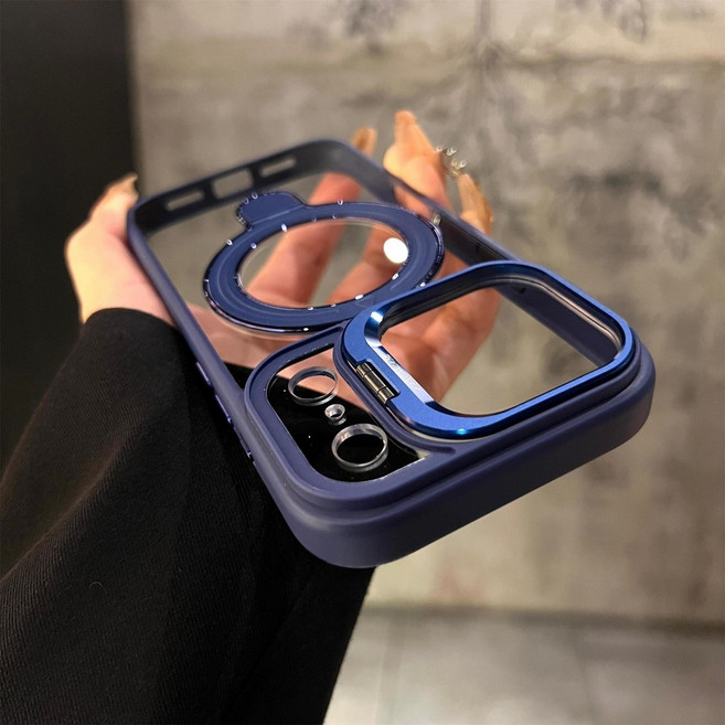 Rabbit Technology 雙支架磁吸 硅膠防摔邊 適用iPhone磁吸防摔殼