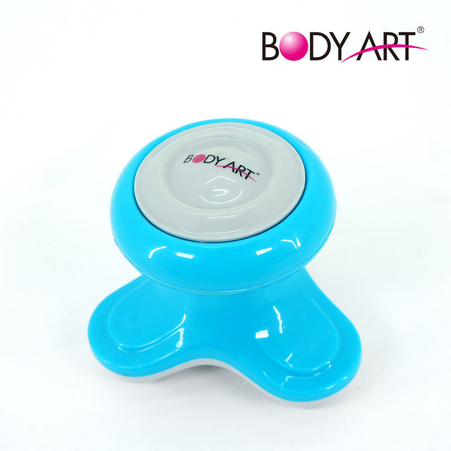 바디아트 세발 진동 마사지, 블루, 1개