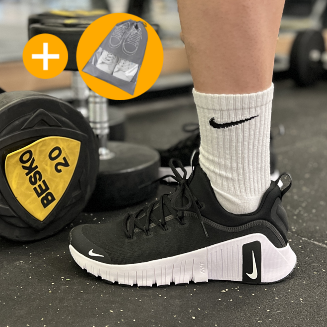 나이키 프리 메트콘 공용 헬스화 크로스핏화 역도화 스쿼트화 트레이닝 운동화 블랙 화이트 피지컬 슈즈케이스 세트