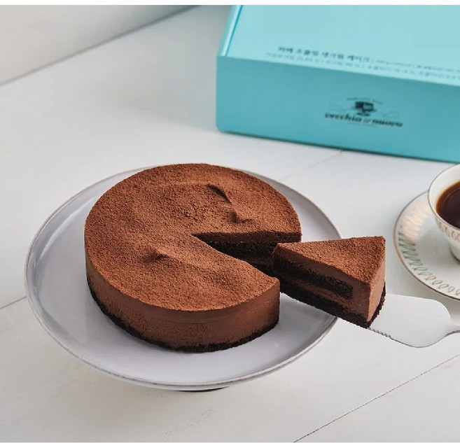 베키아에누보 파베 초콜릿 생크림 케이크, 3개, 500g