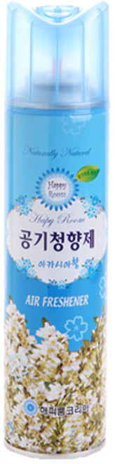 해피룸 공기청향제 300ml 아카시아 향기 방향제, 1개