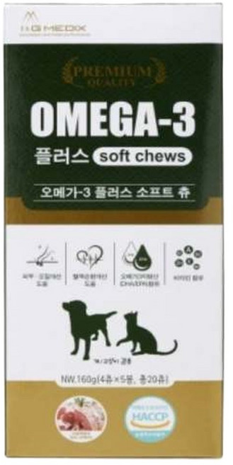 오메가3플러스 소프트츄 4개입 X 5개, 4개