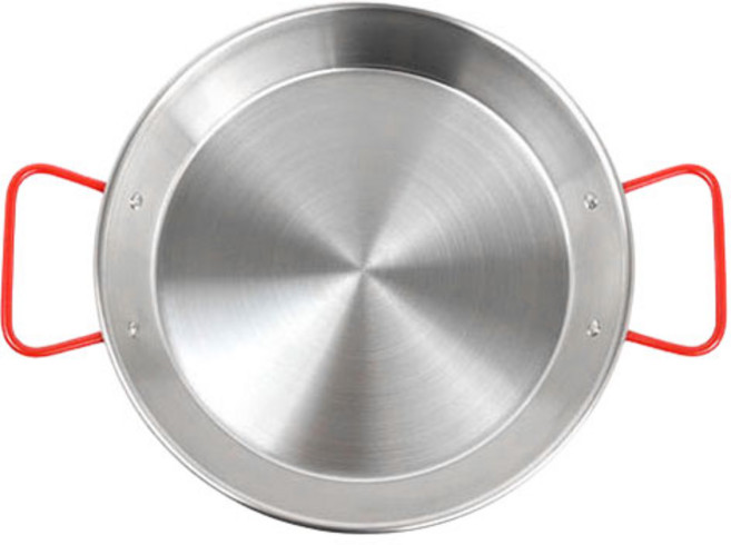 스텐 27종 빠에야팬 레드 30cm 감바스팬 파스타 접시, 1개