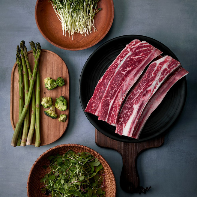 미국산 초이스등급 우대갈비 1.2kg, 1개