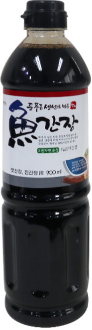 새천년 등푸른 생선으로만든 어간장 900ml 1개