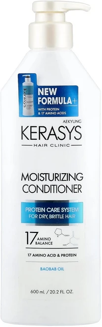 케라시스 모이스처라이징 컨디셔너 바오밥 오일 함유 건조하고 푸석푸석한 모발용 600ml (20.2 fl oz) KSY-84968 - 쿠팡