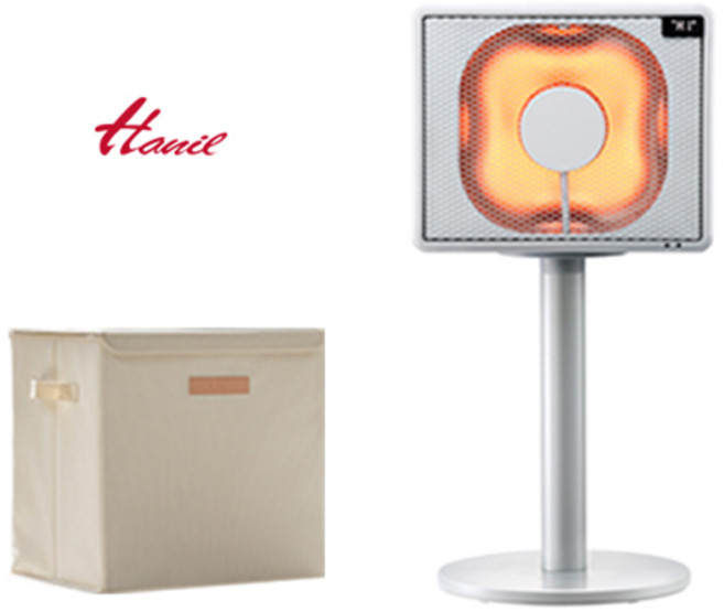 (보관가방증정) 단 1초 발열에 300W 저전력 한일 하이라이트히터 그레이 EHH-61R 가정용 캠핑용