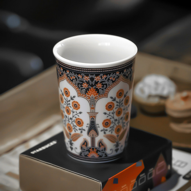 Starbucks 星巴克 祕密花園系列馬克杯, 北1-祕密花園可樂杯黑300ml),300-380ml, 1個