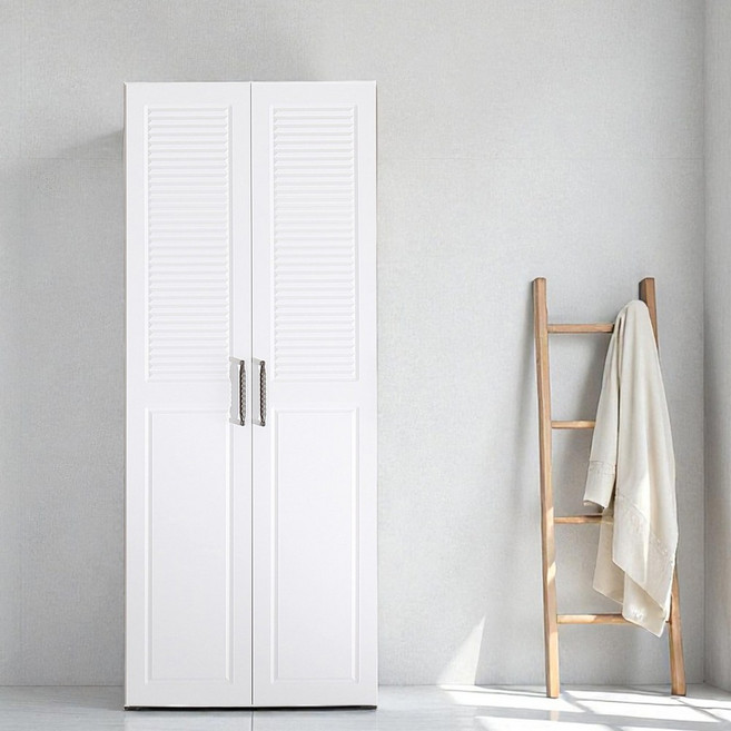 빅로드가구 NEW 키큰장 상-루팡 3자 싱글장 옷장 이불장 양복장 침실가구 드레스룸, 상-루팡(긴문형)_화이트이불장