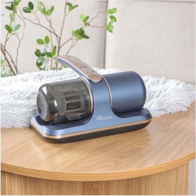 UVC 무선 침구 청소기 진드기 케어 먼지 제거, 블루, 침구청소기