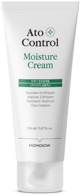 모모쏘우 아토컨트롤 모이스처 고보습 크림, 150ml, 1개