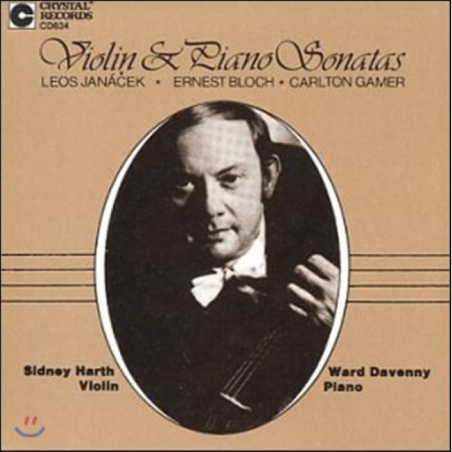 [CD] Sidney Harth 야나첵 / 블로흐 / 칼튼 게이머: 바이올린 소나타 (Janacek / Bloch / Carlton Gamer: Violin Sonatas)