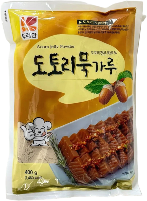 뚜레반 도토리묵 가루 400g X 3개