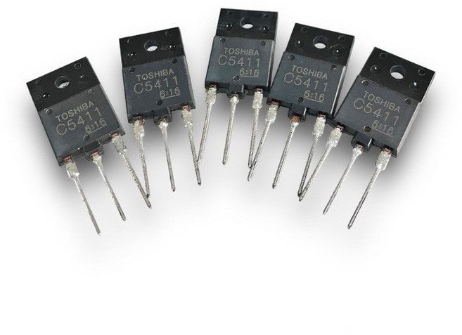 『正典UCHI電子』日本東芝 2SC5411 600V 14A 60W 電源開關 電晶體 原裝製品, 詳見包裝