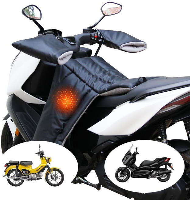 [겨울 방한] 오토바이 바람막이 바이크 라이더 바람막이 pcx nmax 배달 적용, 1개, 블랙