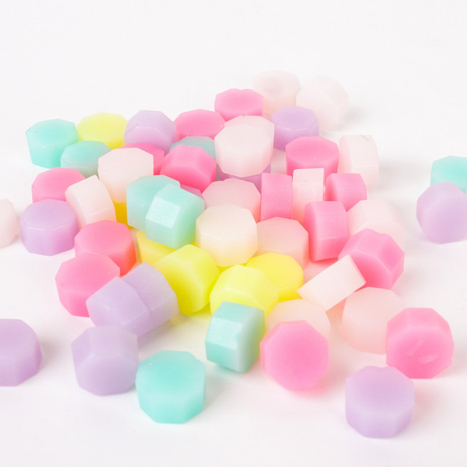 실링왁스 대용량 벌크왁스 50g 팔각, 팔각 [50g], 054. 펄 다크골드