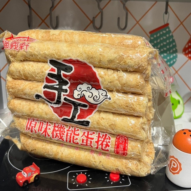 福義軒 手工芝麻蛋捲 家庭號 (500g), 1個, 手工機能鮮乳蛋捲大 (奶蛋素)(350g