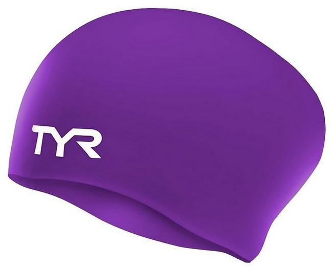 티어 TYR 긴 머리 실리콘 수영 모자 핑크 정품보장
