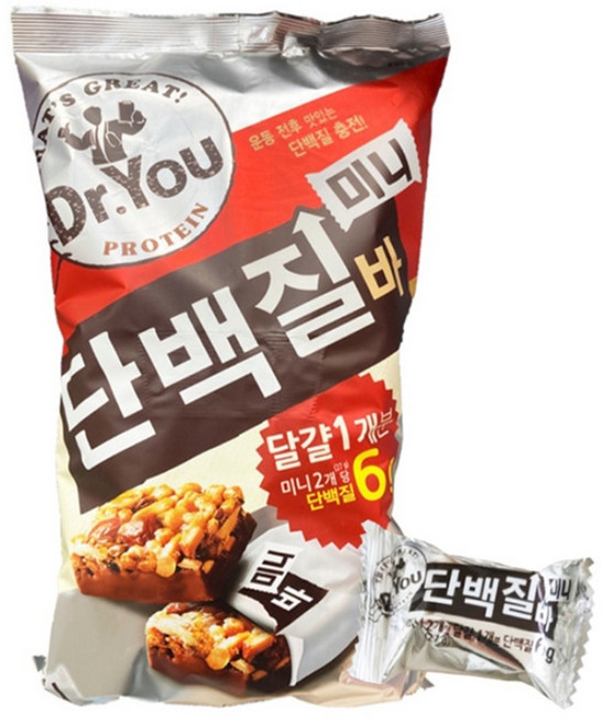 닥터유 프로틴바 미니, 13.5g, 44개