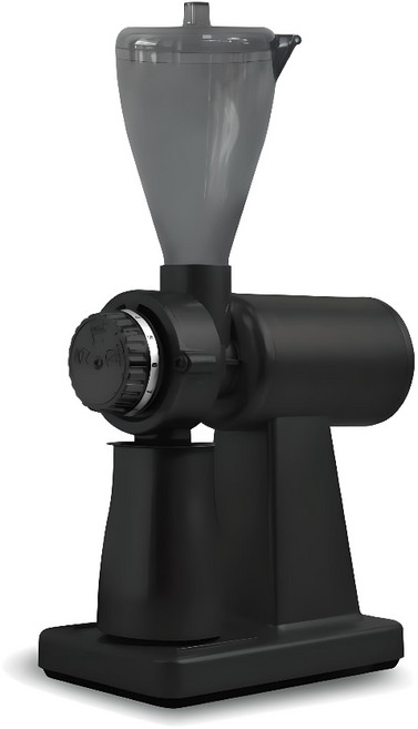 AKIRAKOKI Super M-520A 電動咖啡研磨機 贈篩粉器, 半磅電動磨豆機【消光黑色】1台 附篩粉器