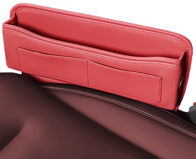 볼체 차량 사이드 포켓 정리함 앞좌석 틈새 전용 자동차 수납함, 04.모던 레드, 2개