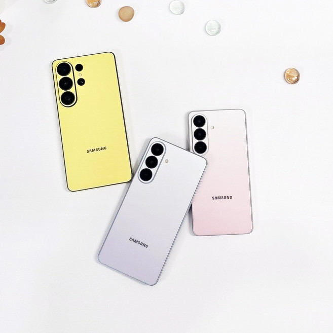 갤럭시S26울트라 컬러 스킨 S26플러스 후면 측면 디자인 커스텀 S26 보호 필름, 1개