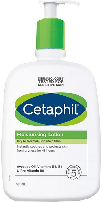 Cetaphil 舒特膚長效潤膚乳 溫和保濕 臉身體適用 敏感肌48小時潤澤, 591ml, 1件