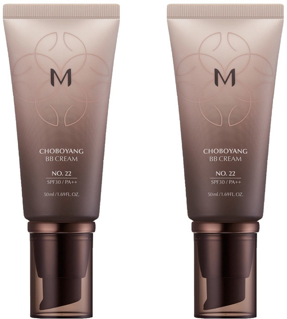 미샤 엠 초보양 비비크림 SPF30 PA++, 22호 은은한베이지, 50ml, 2개