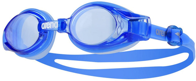 아레나 일반용 노미러 패킹 아동 수경 AGW-380J 유아 주니어용 수경/물안경, 블루, 1개