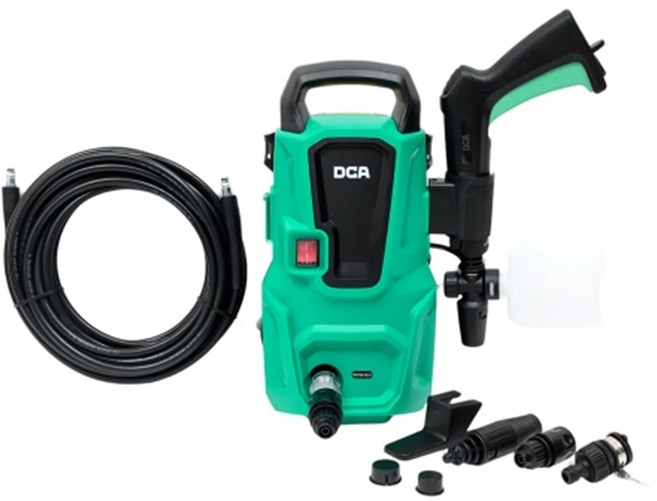 장가네공구 DCA 유선 고압 세척기 세차기 AQW5/6B 90BAR 차량용 이동용 휴대용 자흡, 1개