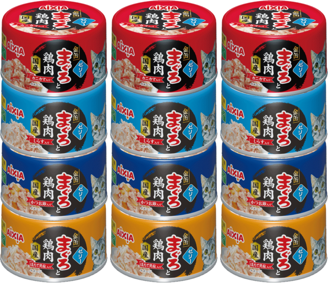 아이시아 금관 야이즈 젤리타입 4종혼합 고양이캔 70g x12개, 12개, 콤보(젤리타입 4종 3개씩)