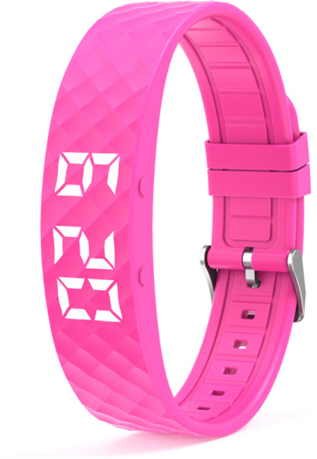 러브심플 진동 알람시계 스마트 스포츠 시계, 로즈레드, 1개