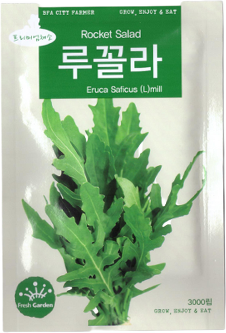 청농 루꼴라 (로켓샐러드) 씨앗 3000립, 1개