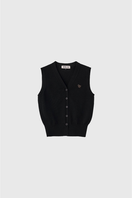 韓國 GENERAL IDEA 女基本款開襠馬甲背心 WBE1L06510 簡約時尚 舒適百搭