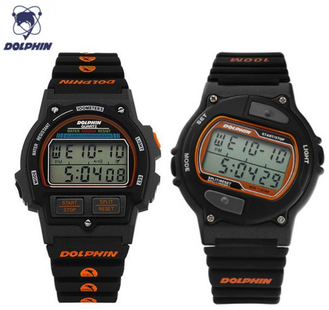 대한민국 돌핀 567 469 스포츠시계 군인 학생 우레탄밴드시계