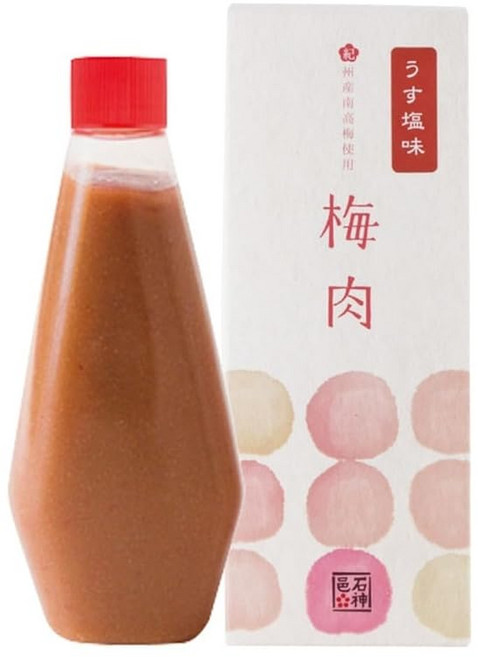 매실 고기 우스 짠맛 매화 염분 8% 340g×2개 하마다 으깬 짠맛 매실 과육을 사용한 매실 고기 페이스트, 1개, 1g