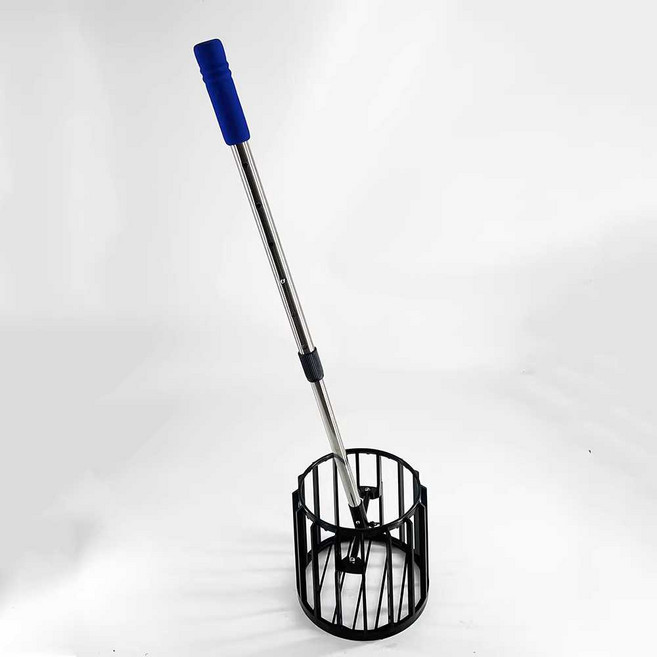 탁구공 줍기 수거기 회수기 탁구공줍기 수집기 볼캐쳐 뜰채 볼 바구니 피커 정리기, SL 라운드, 1개