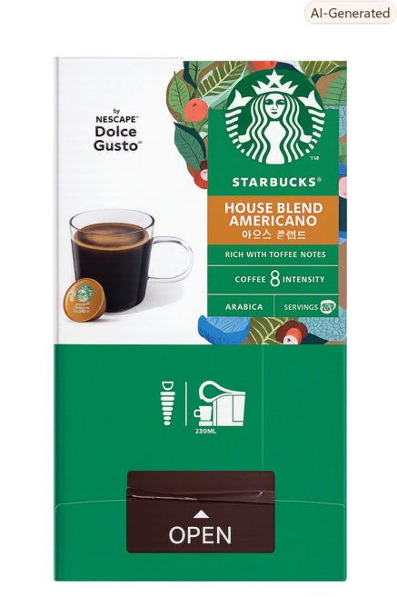 STARBUCKS 스타벅스 돌체구스토캡슐 60P STARBUCKS DG CAPSULE 60P