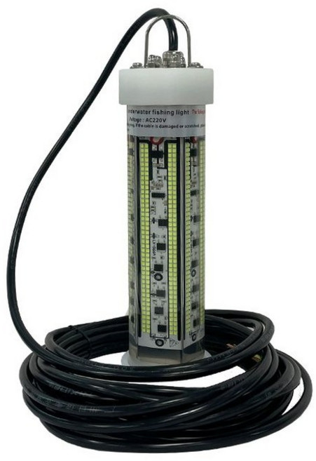 수중집어등 갈치 오징어 물고기 채비, 1개, 웜옐로우 220V 400W 10m, 기본 모델명/품번