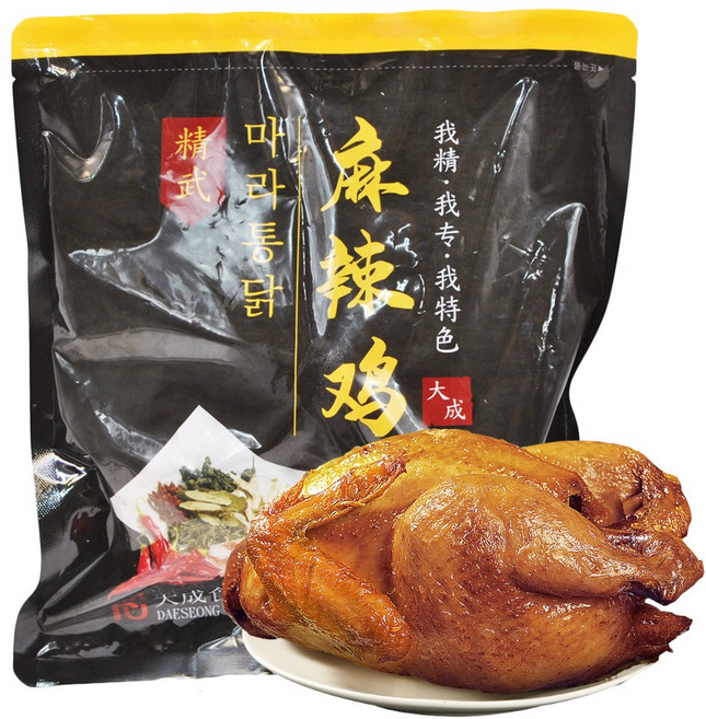 홍홍 중국식품 마라 통닭 쇼지 마라쇼지 중국마라통닭 국내생산 마라치킨, 500g, 1개