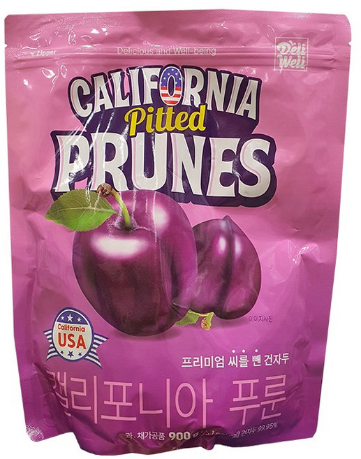 캘리포니아 푸룬 캘리포니아오리지널 건자두 말린자두, 1개, 900g
