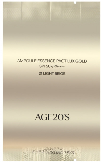 AGE20S 에이지투웨니스 앰플 에센스팩트 럭스골드 리필 21/23 호, 23호 리필, 1개