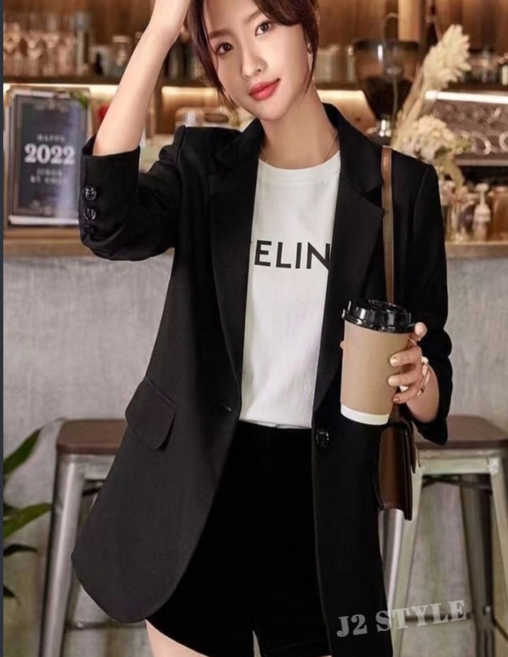 J2 style 캐쥬얼 스타일 여성정장 자켓