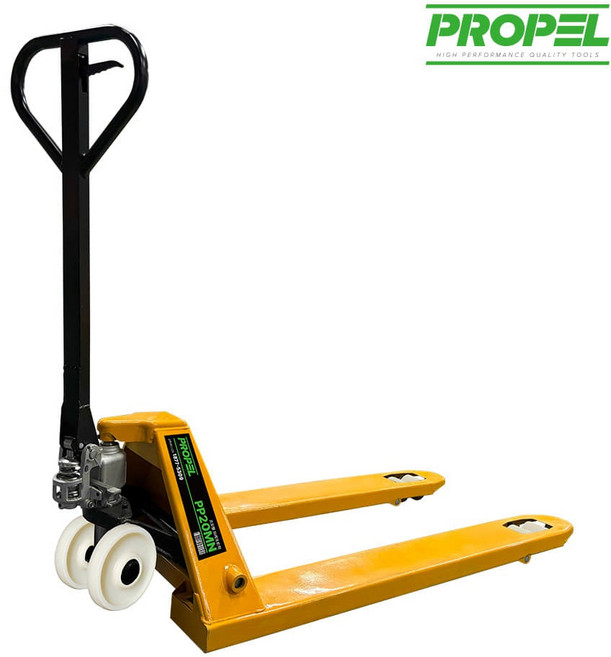 프로펠 핸드 파레트트럭 파렛트 유압 자키 리프트, 폴리우레탄, PP20LP, 1개
