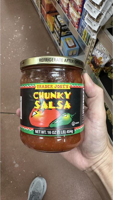 트레이더조 띡 청키 살사 소스, 2개, 454g