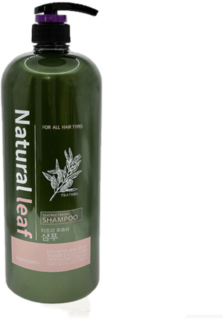 대용량 내추럴리프 티트리 후레쉬 샴푸 1500m, 1개, 1.5L