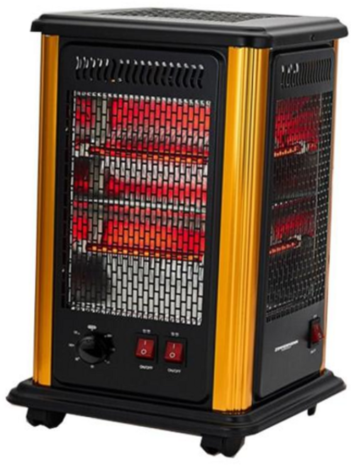 페치카 짐머만546 타이머형 5방향 오방 전기히터 뻬치카, 본상품