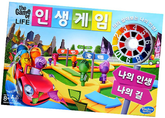 인생게임 어린이 보드게임 1P 경제 전략 주니어 게임 성탄절 크리스마스 중 방 카드 날 주니어 보드게임 dew+67044eF, 빠른배송