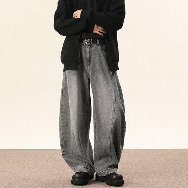 커브드 소프트 데님 밴딩 팬츠 MJ1519