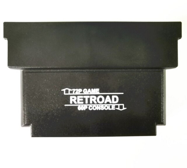 슈퍼패미콤 겜보이 고전게임 NES 72 핀-FC 60 핀 카트리지 변환기 게임 액세서리 Nintendo to Famicom 콘솔 어댑터, 한개옵션2, [01] with shell, 한개옵션1